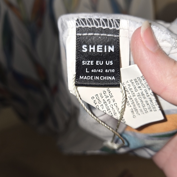 SHEIN VCAY Women's L  Short Sleeve Maxi Dress - Picture 7 of 13